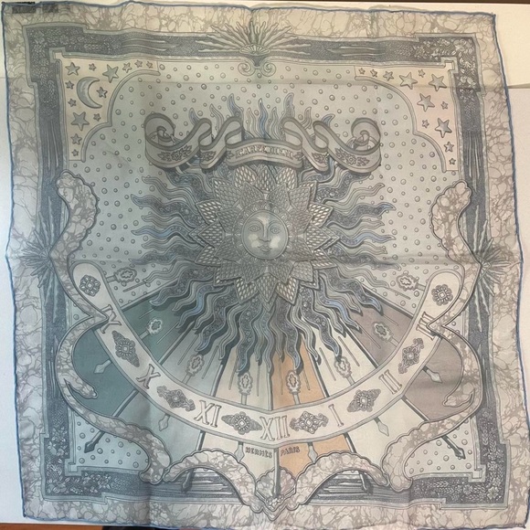 Authentic Hermes Scarf 45 
